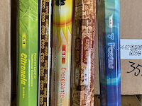 Ca. 35x pakketjes met 5 soorten diverse wierrook - afbeelding 2 van  4