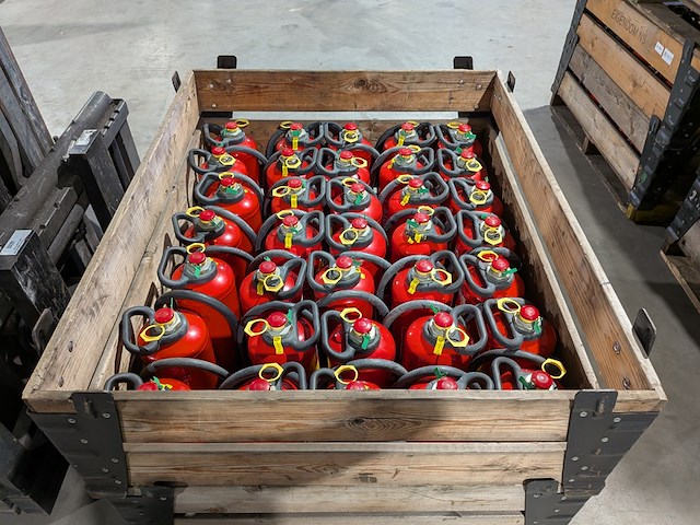 Ca. 35x poederbrandblusser, gloria, abc 6 kg - afbeelding 5 van  5