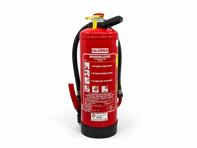 Ca. 35x poederbrandblusser, gloria, abc 6 kg - afbeelding 1 van  5