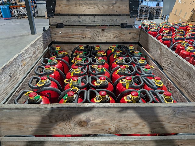Ca. 35x poederbrandblusser, gloria, abc 6 kg - afbeelding 5 van  5