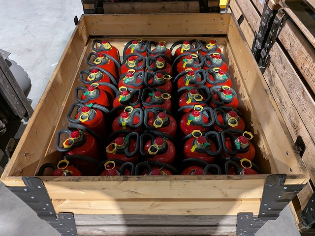 Ca. 35x poederbrandblusser, gloria, abc 6 kg - afbeelding 5 van  5
