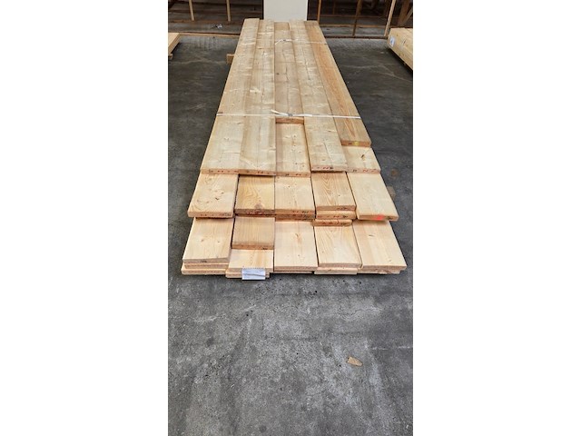 Ca. 35x vuren planken - afbeelding 1 van  4