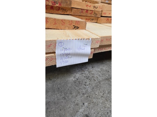 Ca. 35x vuren planken - afbeelding 2 van  4