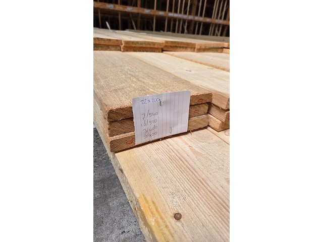 Ca. 35x vuren planken - afbeelding 2 van  4