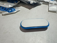 Ca. 360x kabelclip houder siliconen reckba, blauw - afbeelding 4 van  4