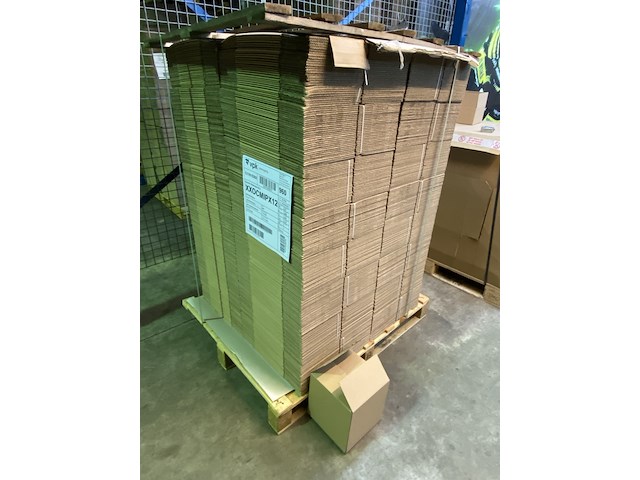 Ca. 360x verzenddozen 24x24x24cm, bruin - afbeelding 1 van  2