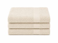 Ca. 36x badlaken, 70/140 500gsm, beige - afbeelding 1 van  1