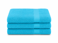 Ca. 36x badlaken, 70/140 500gsm, turquoise - afbeelding 1 van  1
