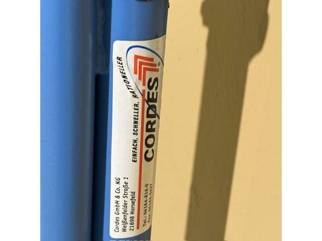 Ca. 36x bankstelwagen cordes, blauw - afbeelding 4 van  5