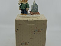 Ca. 36x beeldje, cherished teddies, james - going my way for the holidays - afbeelding 1 van  5