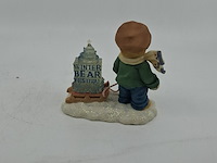Ca. 36x beeldje, cherished teddies, james - going my way for the holidays - afbeelding 4 van  5