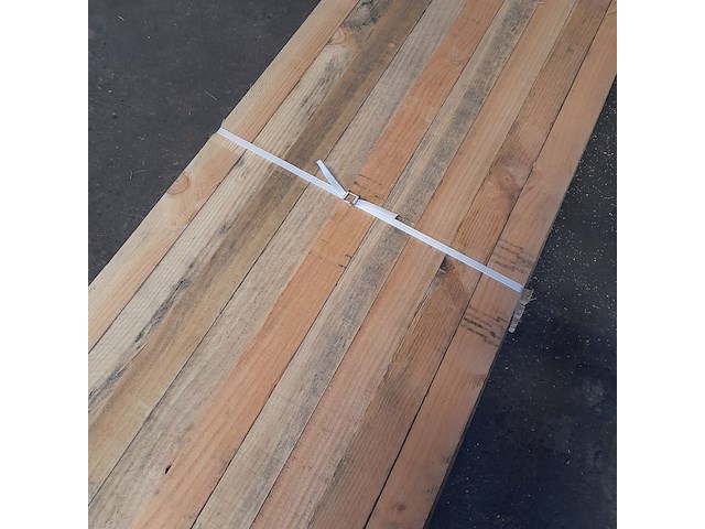 Ca. 36x douglas balk, 5 x 7 x 400 cm - afbeelding 4 van  6