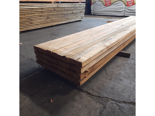 Ca. 36x douglas balk, 5 x 7 x 400 cm - afbeelding 6 van  6