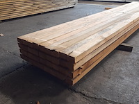 Ca. 36x douglas balk, 5 x 7 x 400 cm - afbeelding 6 van  6