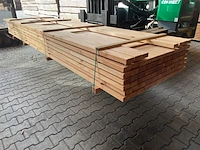 Ca. 36x douglas balken geschaafd, 40x90mm, lengte 430cm - afbeelding 2 van  3