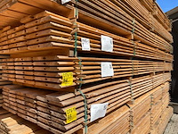 Ca. 36x douglas blokhutprofiel, 28x175mm, lengte 500cm - afbeelding 2 van  3