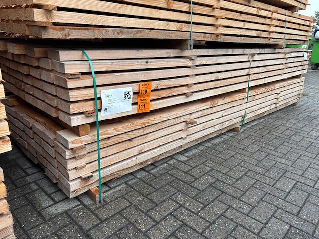 Ca. 36x douglas dakbalken fijnbezaagd, 50x150mm, lengte 400cm - afbeelding 4 van  4