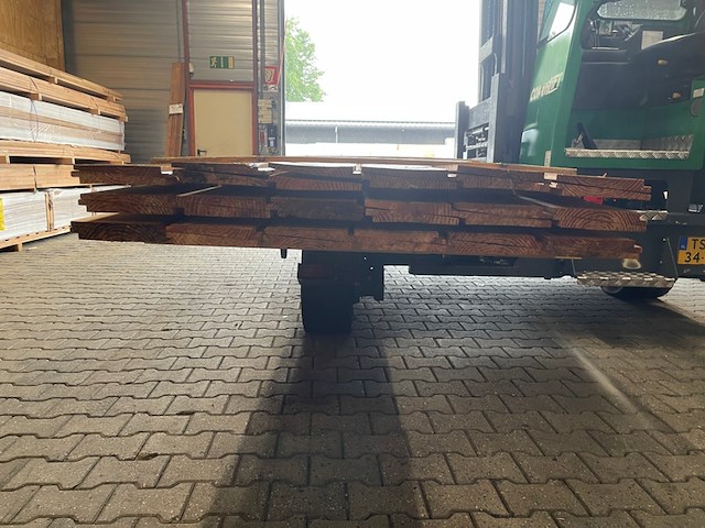 Ca. 36x douglas zweeds rabat, 26x190mm, lengte 500cm - afbeelding 3 van  3