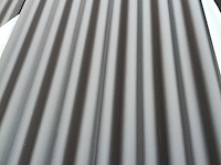 Ca. 36x golfplaat vezelcement, cemfort, zwart - afbeelding 1 van  3