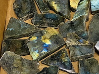 Ca. 36x labradoriet plakjes - afbeelding 3 van  4