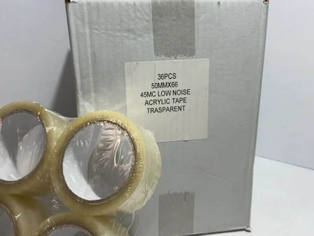 Ca. 36x low noise tape verpakkingstape - afbeelding 2 van  2