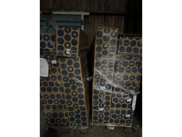 Ca. 36x plantmanden, mica decorations, set van 3, zwart/wit - afbeelding 2 van  2