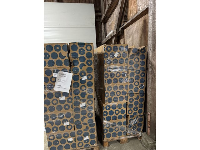 Ca. 36x plantmanden, mica decorations, set van 3, zwart/wit - afbeelding 3 van  3