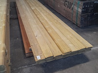 Ca. 36x vuren geïmpregneerde rabatdelen, 1,8 x 14 x 510 cm