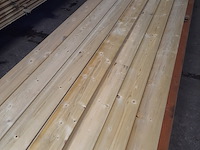 Ca. 36x vuren geïmpregneerde rabatdelen, 1,8 x 14 x 510 cm - afbeelding 3 van  5