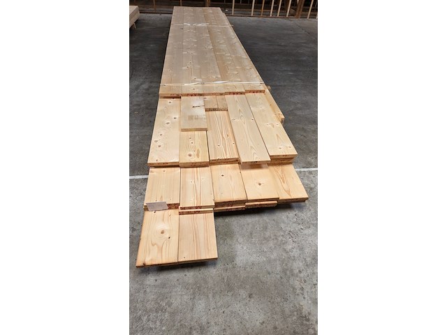 Ca. 36x vuren planken - afbeelding 1 van  5