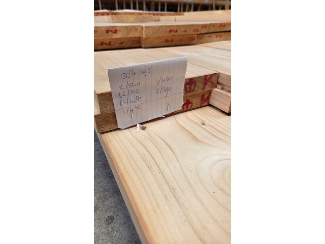 Ca. 36x vuren planken - afbeelding 2 van  5