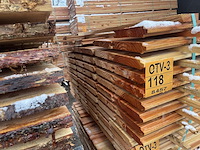 Ca. 37x douglas blokhut profiel, 28x175mm, lengte 500cm - afbeelding 3 van  3