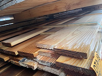 Ca. 37x douglas loopdekdelen, 25x140mm, lengte 400cm - afbeelding 1 van  3