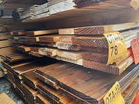 Ca. 37x douglas loopdekdelen, 25x140mm, lengte 400cm - afbeelding 3 van  3