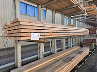 Ca. 37x douglas regels fijnbezaagd, 50x75mm, lengte 500cm - afbeelding 4 van  4