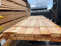 Ca. 37x douglas vlonderplanken, 25x140mm, lengte 400cm - afbeelding 1 van  3