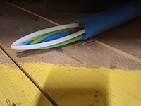 Ca. 37x haspel a 1.000 meter met prefab multiductsysteem voor ondergrondse telecom en glasvezelinfrastructuur, hdpe multiduct 40 / 7x7 - afbeelding 18 van  22