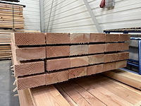 Ca. 38x douglas 75x175x4000mm bezaagd