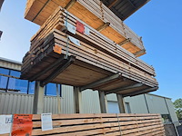 Ca. 38x douglas balken fijnbezaagd, 50x150mm, lengte 400cm - afbeelding 4 van  4