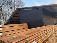 Ca. 38x douglas blokhut profiel, 28x175mm, lengte 500cm - afbeelding 1 van  3