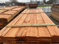 Ca. 38x douglas wisselsponning, 18x190mm, lengte 300cm - afbeelding 1 van  3