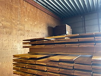Ca. 38x guyana ipé country grade planken geschaafd, 18x140mm, lengte 250cm - afbeelding 3 van  3
