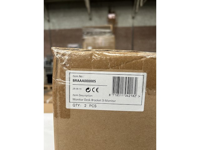 Ca. 38x monitor arm 3 schermen, sam creative, braaa000005 - afbeelding 5 van  5