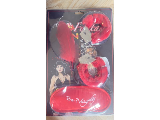 Ca. 38x naughty set, widmann / lovers fun set, love kit - diverse kleuren - afbeelding 2 van  3