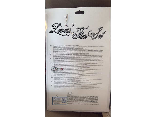 Ca. 38x naughty set, widmann / lovers fun set, love kit - diverse kleuren - afbeelding 3 van  3