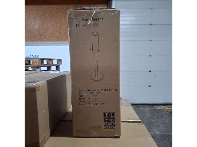 Ca. 38x tafellamp, furniqs, serene - afbeelding 3 van  4