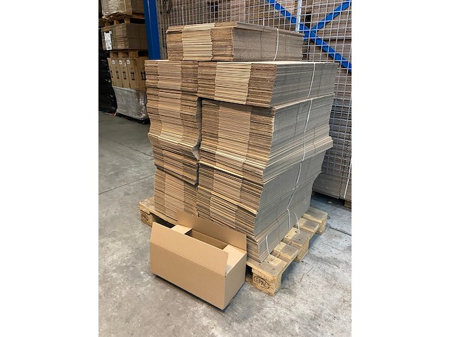Ca. 390x verzenddozen 50x23x19cm, bruin - afbeelding 2 van  4