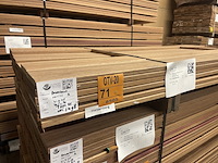 Ca. 39x guyana teak vlonderplanken, 21x145mm, lengte 215cm - afbeelding 4 van  4