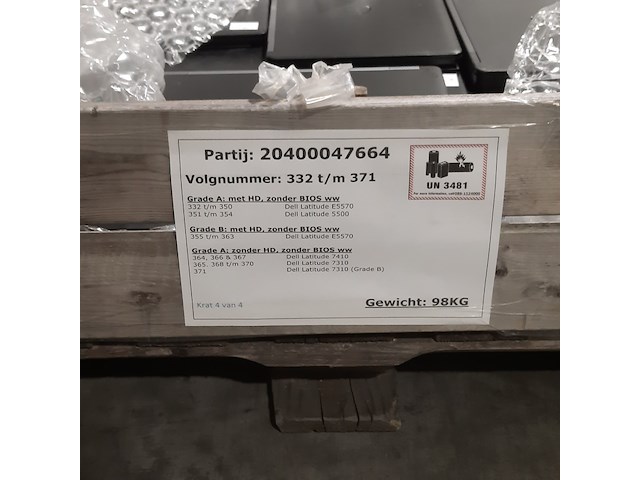 Ca. 39x laptop, dell - afbeelding 4 van  12