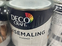 Ca. 39x tegelverf, deco craft, zijdeglans, hvid - afbeelding 3 van  3